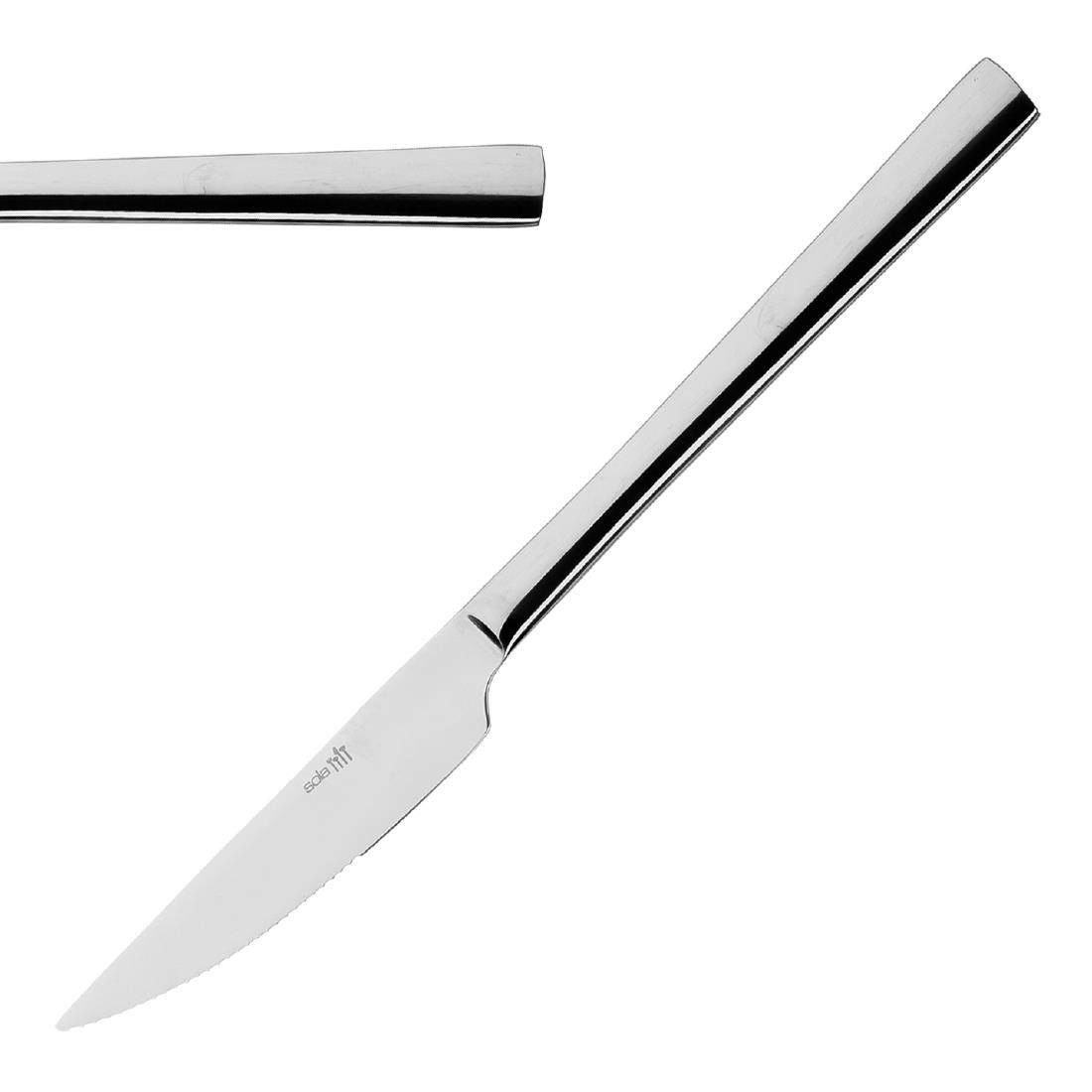 Churchiill Sola Silver Churchill Sola Luxor Steak Knives (12 Pack)