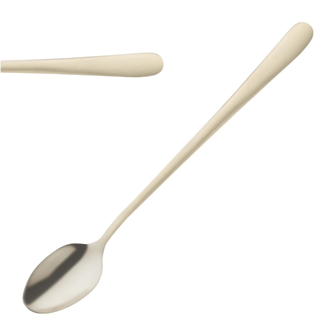 Amefa Gold Austin Latte Spoons Champagne Pvd (12 Pack)