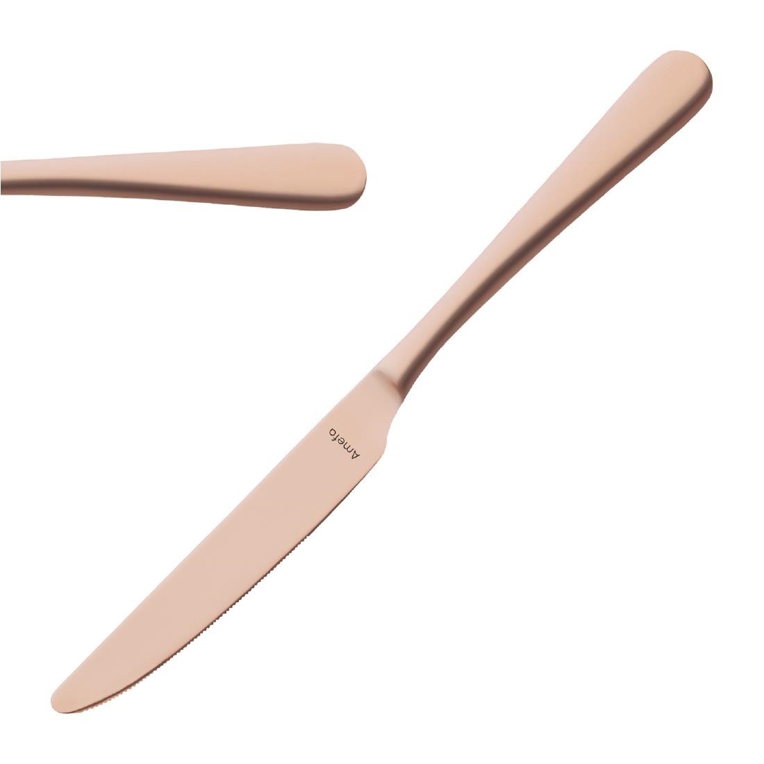 Amefa Copper Austin Dessert Knives Pvd (12 Pack)