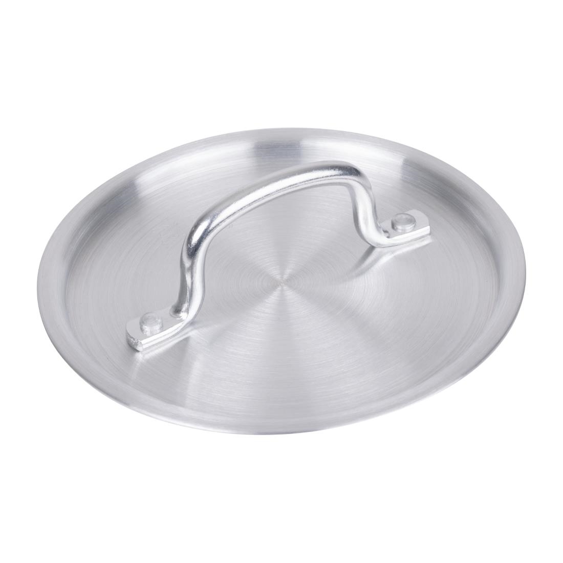 Vogue Silver Aluminium Pan Lid 14Cm
