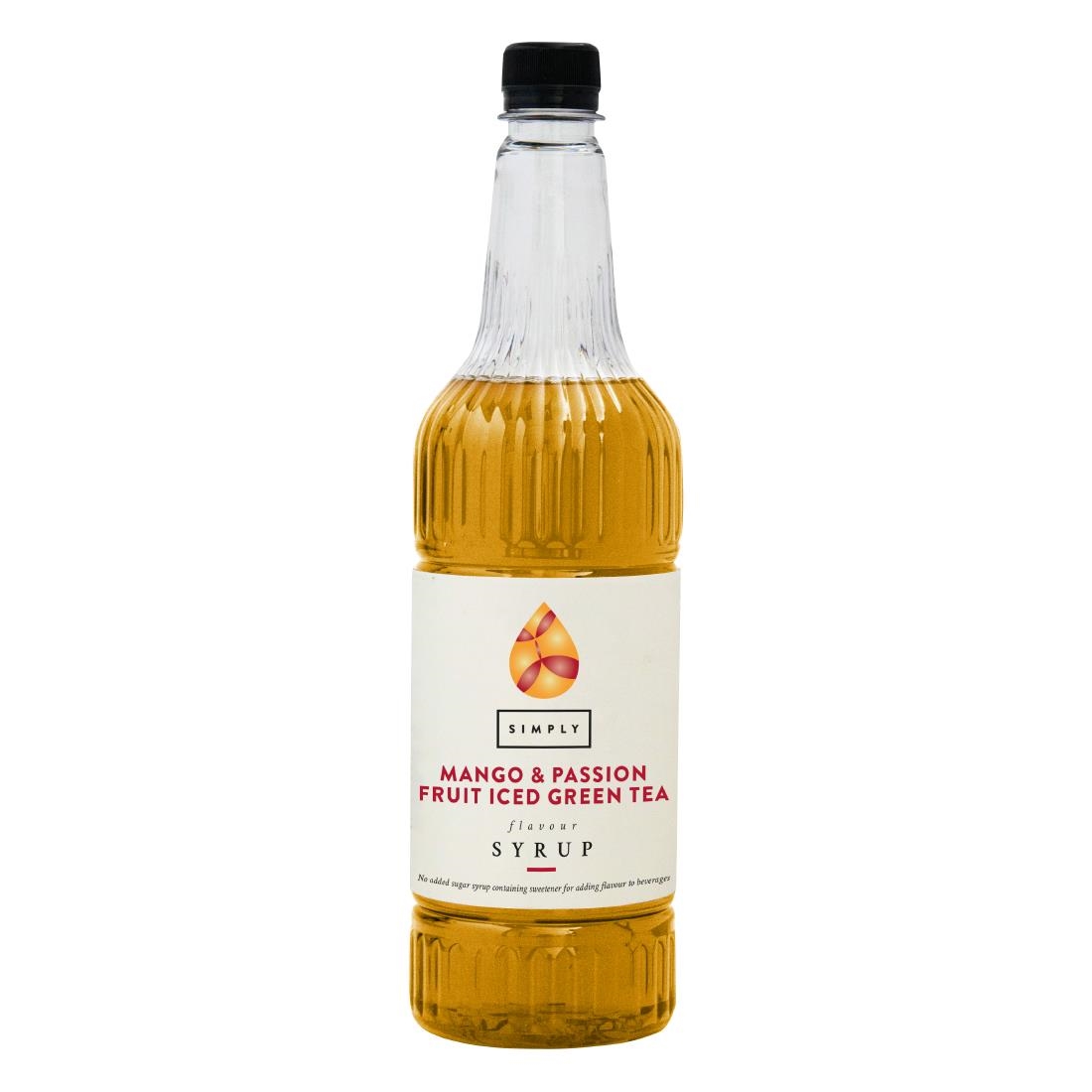 Simply Yellow Mango & Passionfruit Iced Green Tea 1Ltr