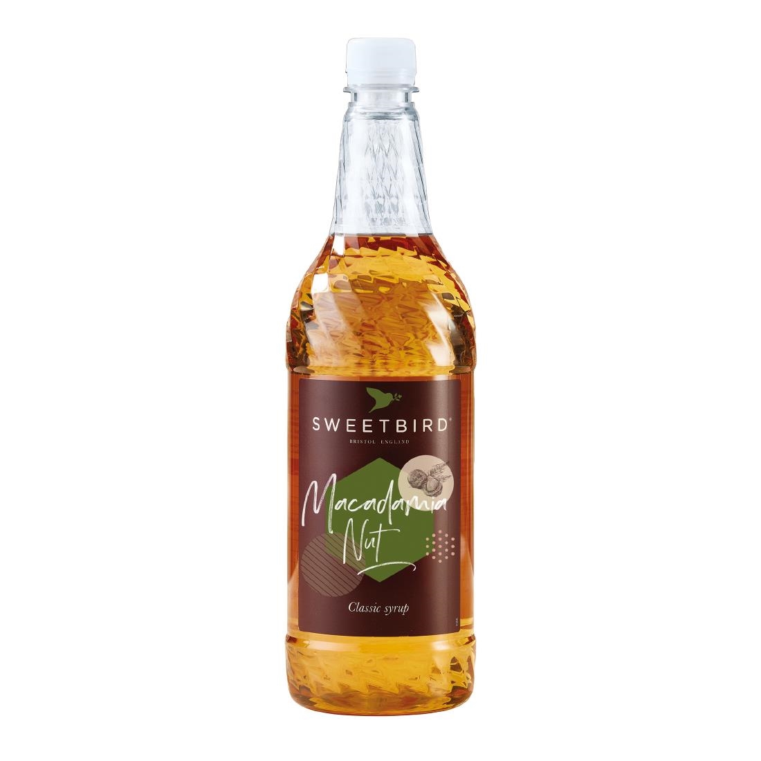 Sweetbird Macadamia Nut Syrup - 1Ltr