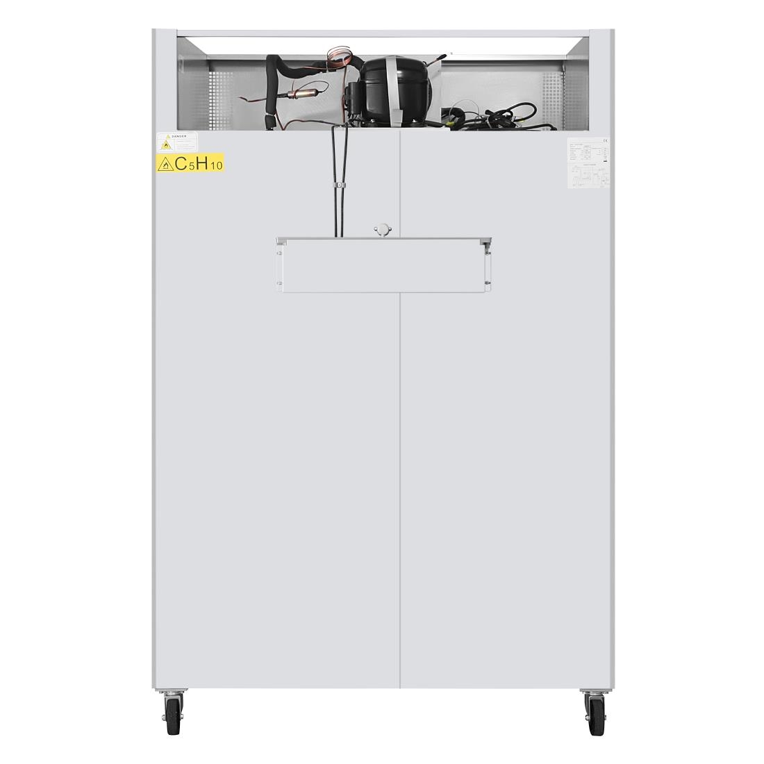 Polar G-Series Forced Air Double Door Upright Freezer 1200Ltr