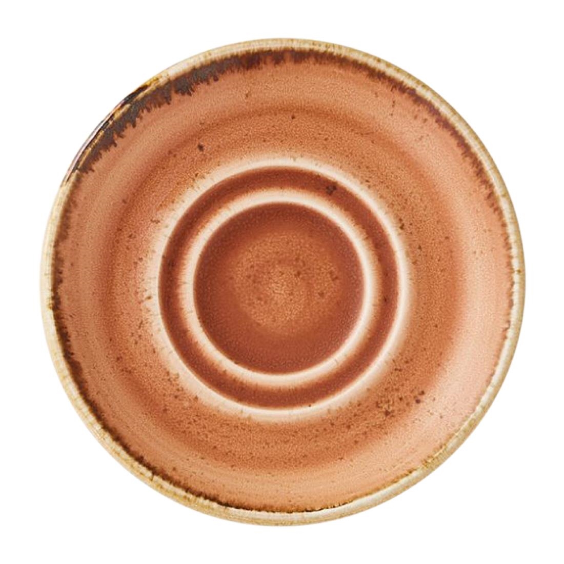 Steelite Orange Craft Terracotta Saucers 117.5Mm (36 Pack)