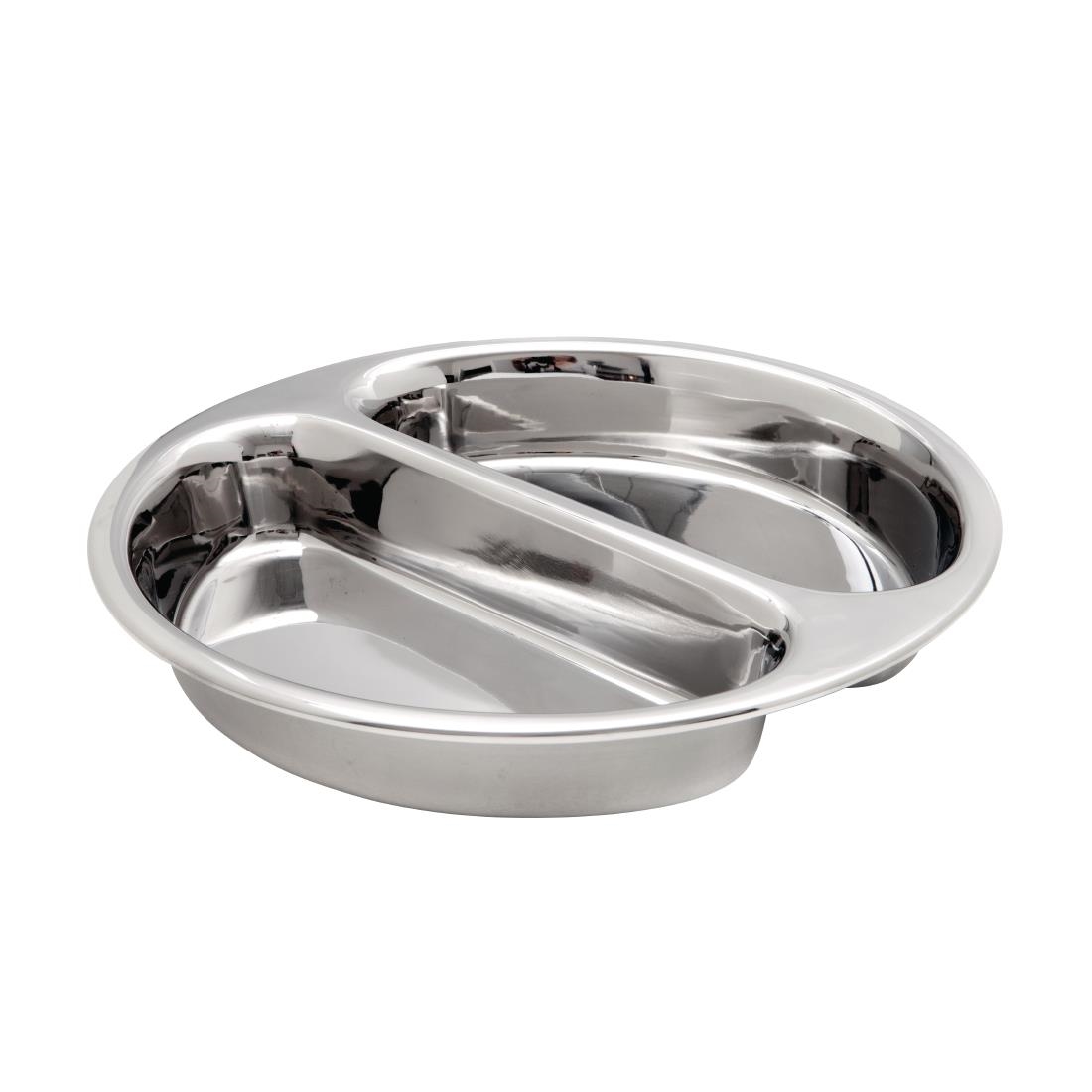 Steelite Silver D.w. Haber Food Pan & Inserts 387Mm