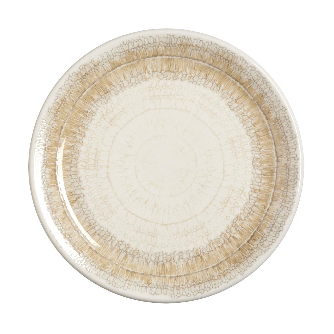 Steelite Beige Petra Dune Coupe Plates 255Mm (12 Pack)
