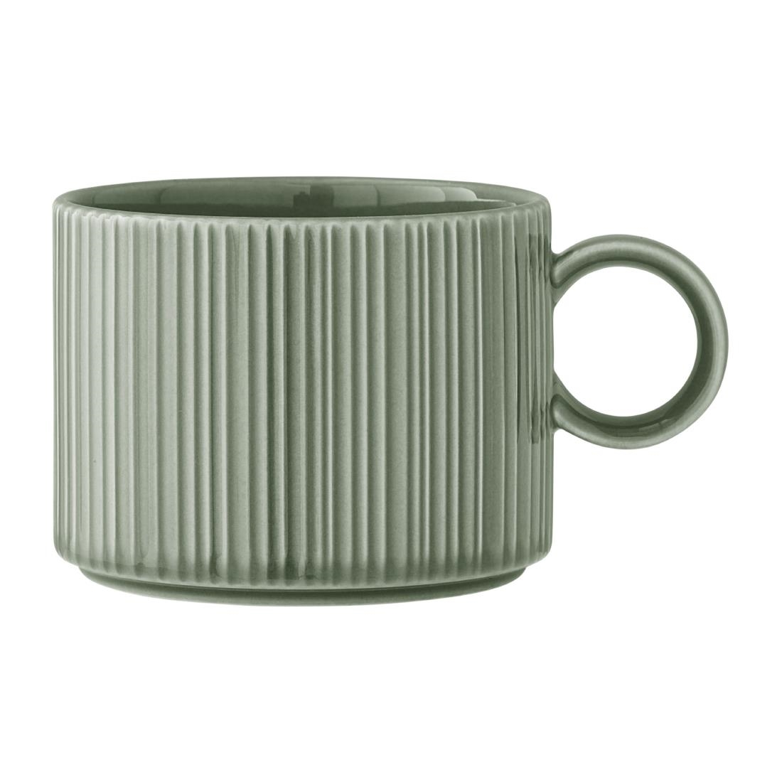 Steelite Green Concorde Can Cups Fern 227.5Ml (12 Pack)