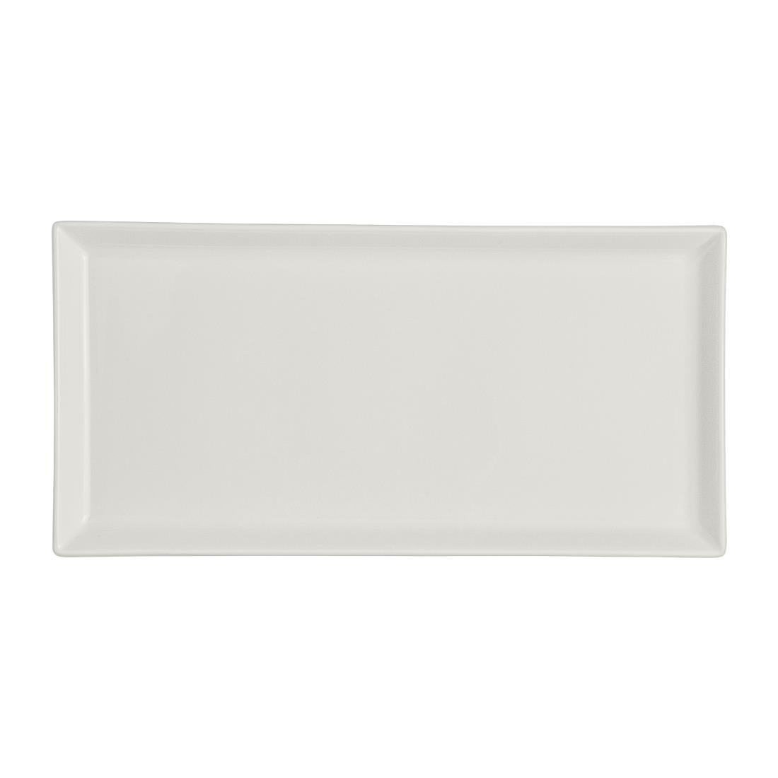 Rene Ozorio White Steelite Album Rectangular Trays 238X117.5mm (12 Pack)