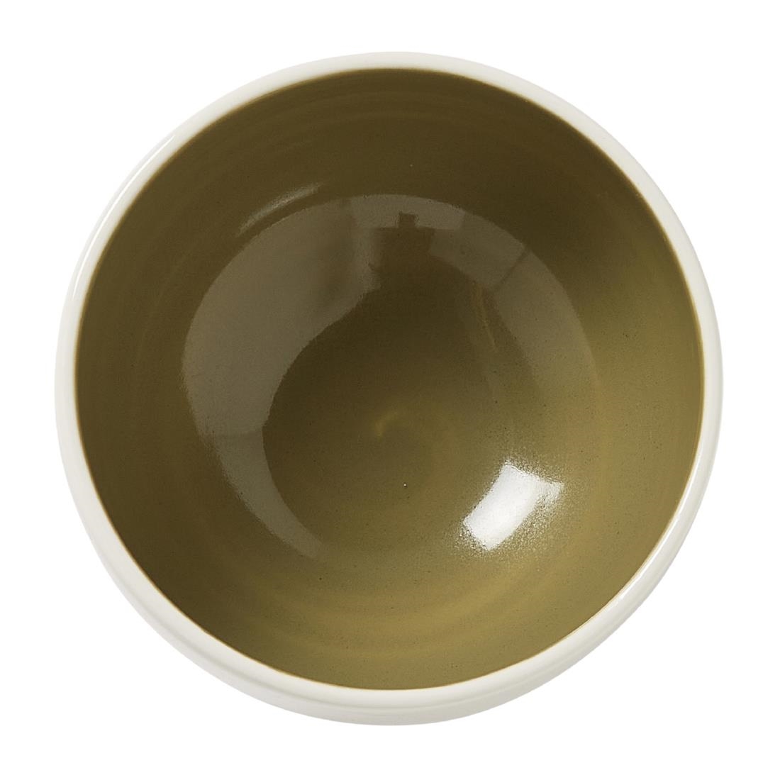 Steelite Performance Green Steelite Nyx Bowls Olive 110Mm (12 Pack)