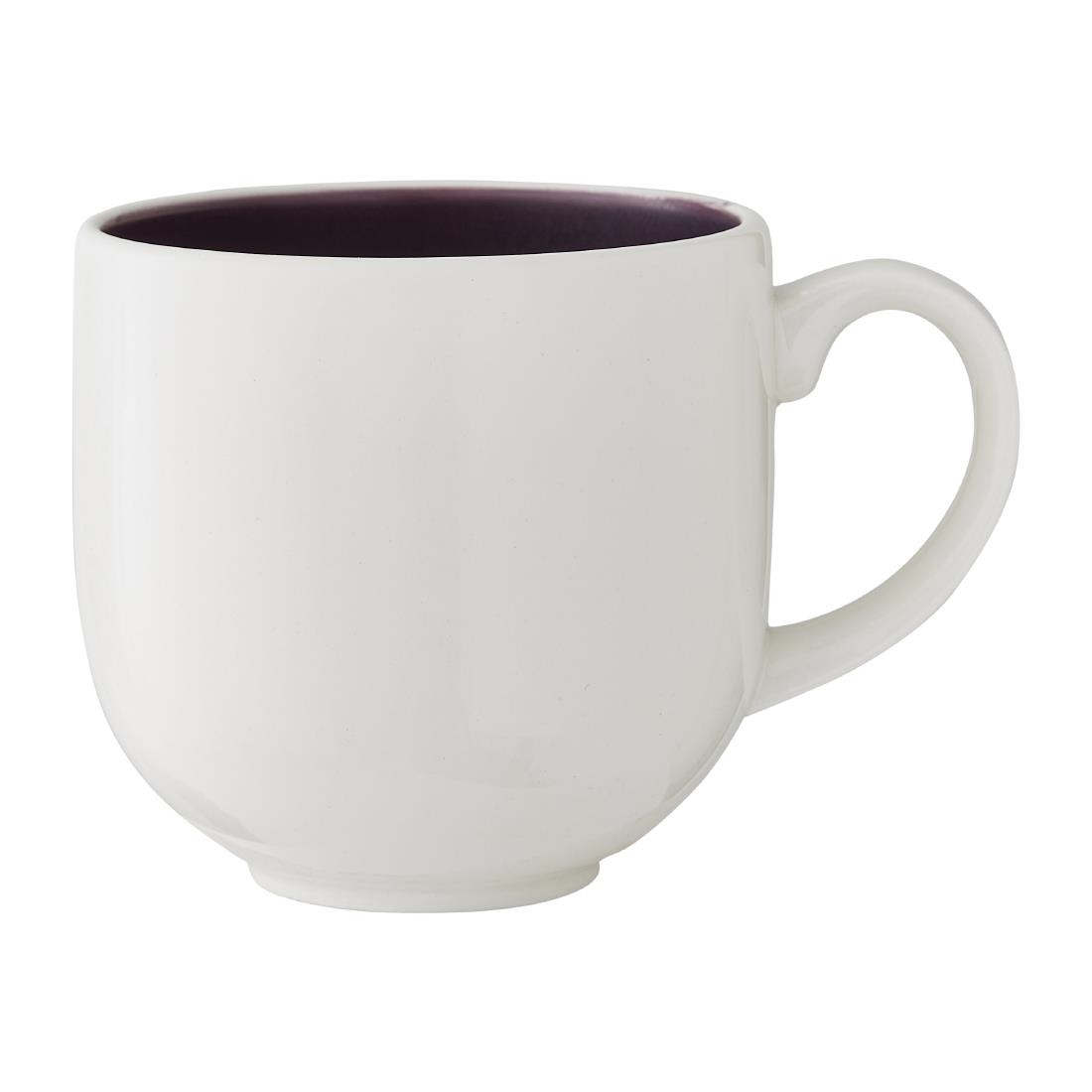 Steelite Performance Black Steelite Nyx City Mugs Damson 340Ml (12 Pack)