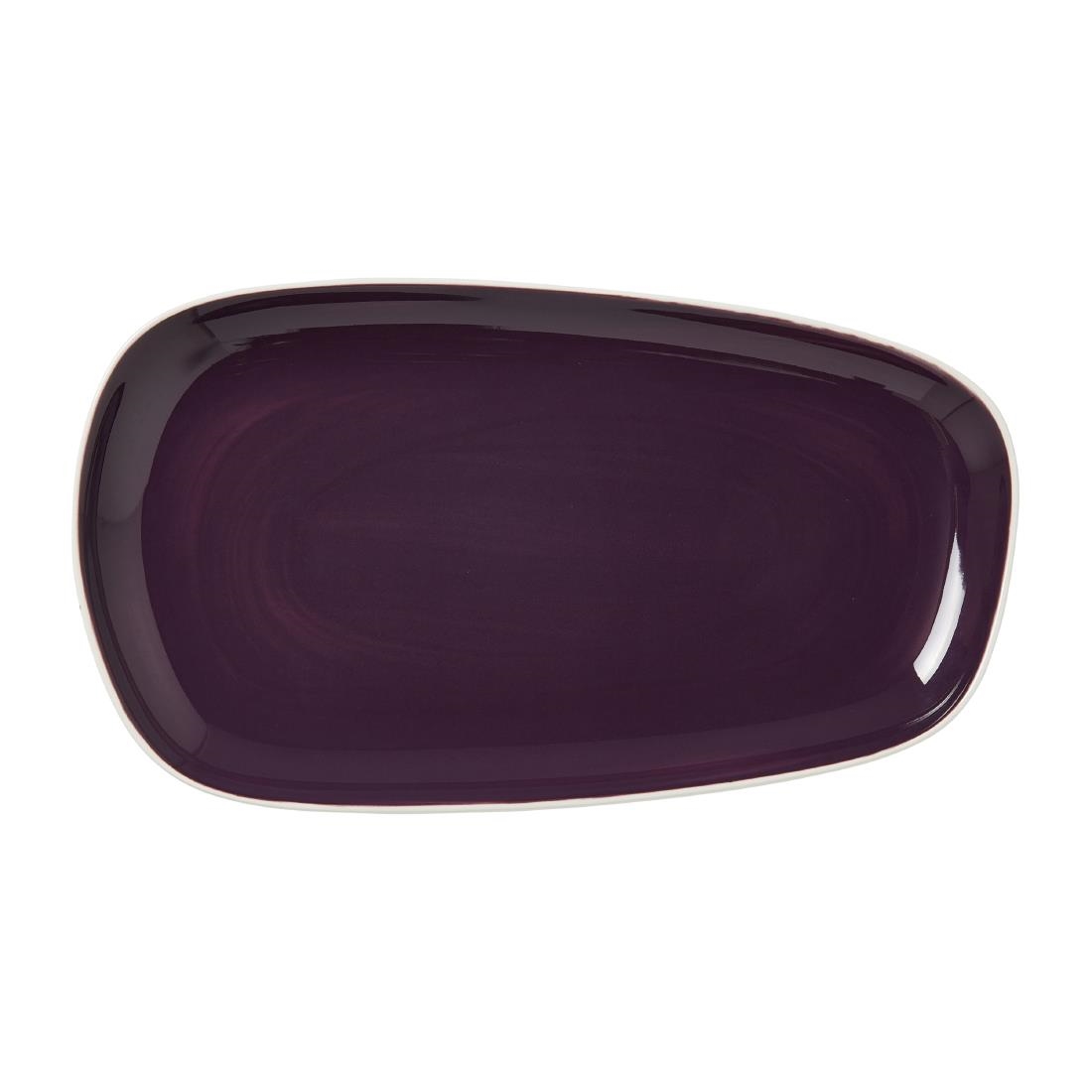 Steelite Performance Black Steelite Nyx Nordic Trays Damson 340Mm (6 Pack)