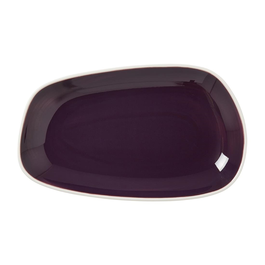 Steelite Performance Black Steelite Nyx Nordic Trays Damson 240Mm (12 Pack)
