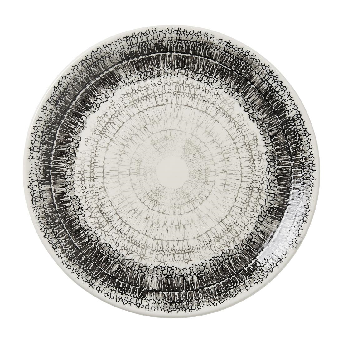Steelite Performance Grey Steelite Petra Coupe Plates Graphite 280Mm (12 Pack)