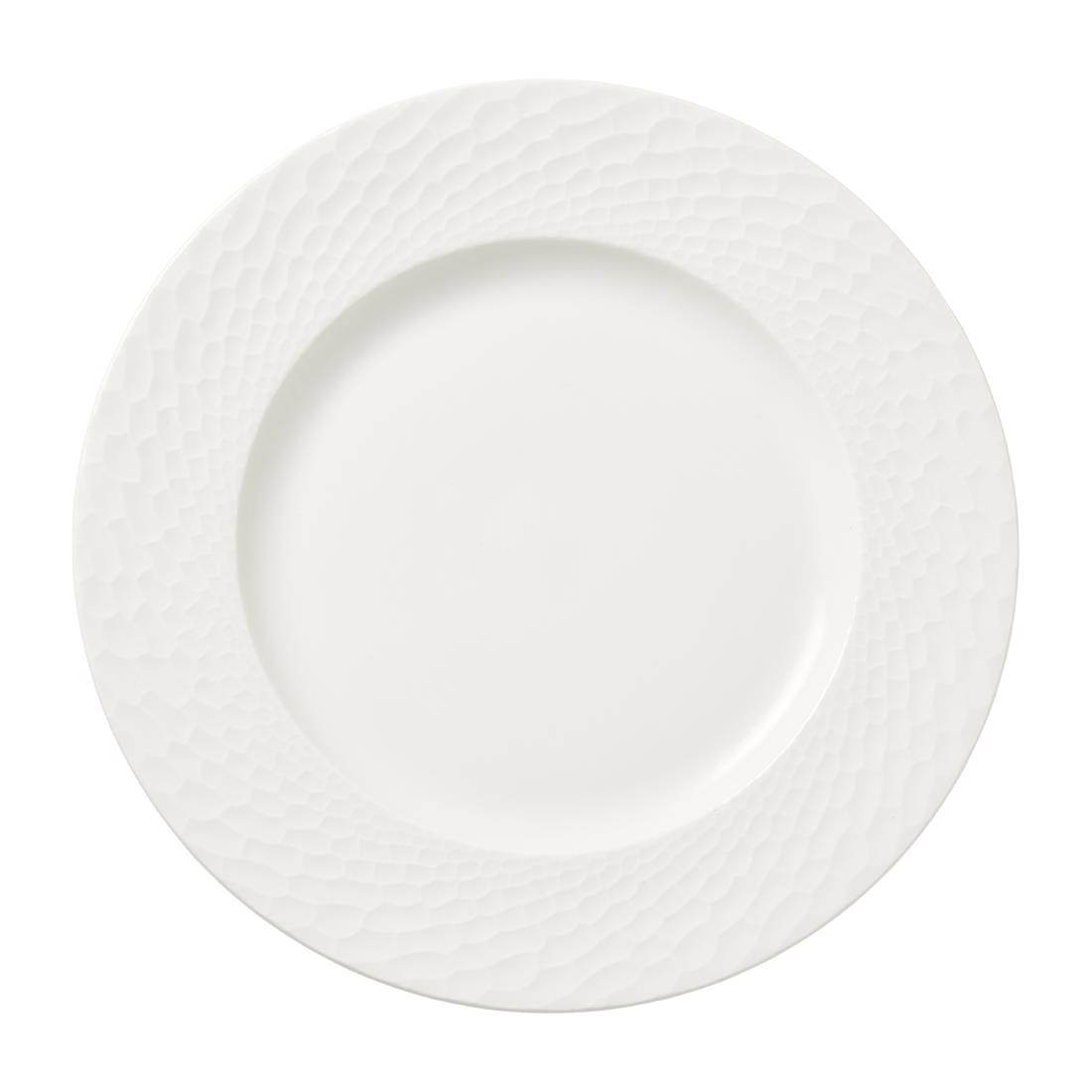 Steelite White Morella Gourmet Large Well Plates 285Mm (6 Pack)