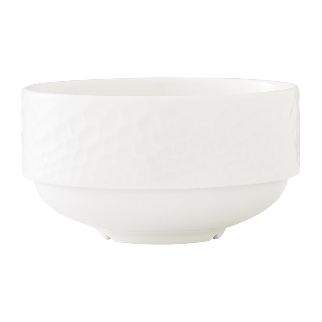 Steelite White Morella Unhandled Stacking Soup Cups 285Ml (36 Pack)