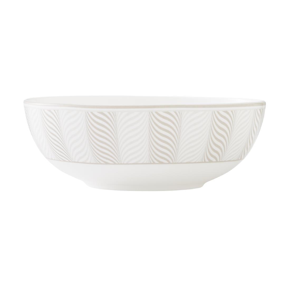 Steelite Patterned William Edwards Bakewell Coupe Bowls Taupe 145Mm (12 Pack)