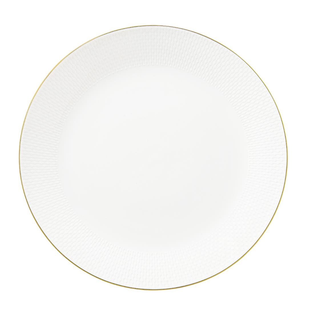 Steelite White William Edwards Diamond Coupe Plates Raised 300Mm (6 Pack)