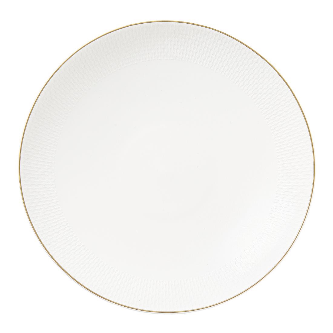 Steelite White William Edwards Diamond Deep Coupe Bowls Raised 285Mm (12 Pack)