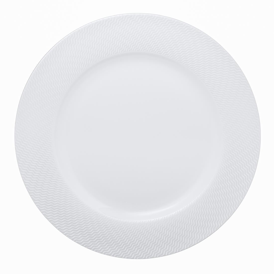 Steelite White William Edwards Lahari Classic Plates 300Mm (12 Pack)