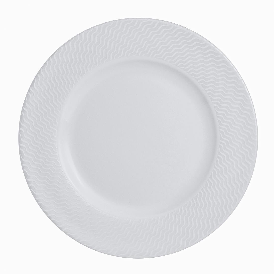 Steelite White William Edwards Lahari Classic Plates 168Mm (12 Pack)