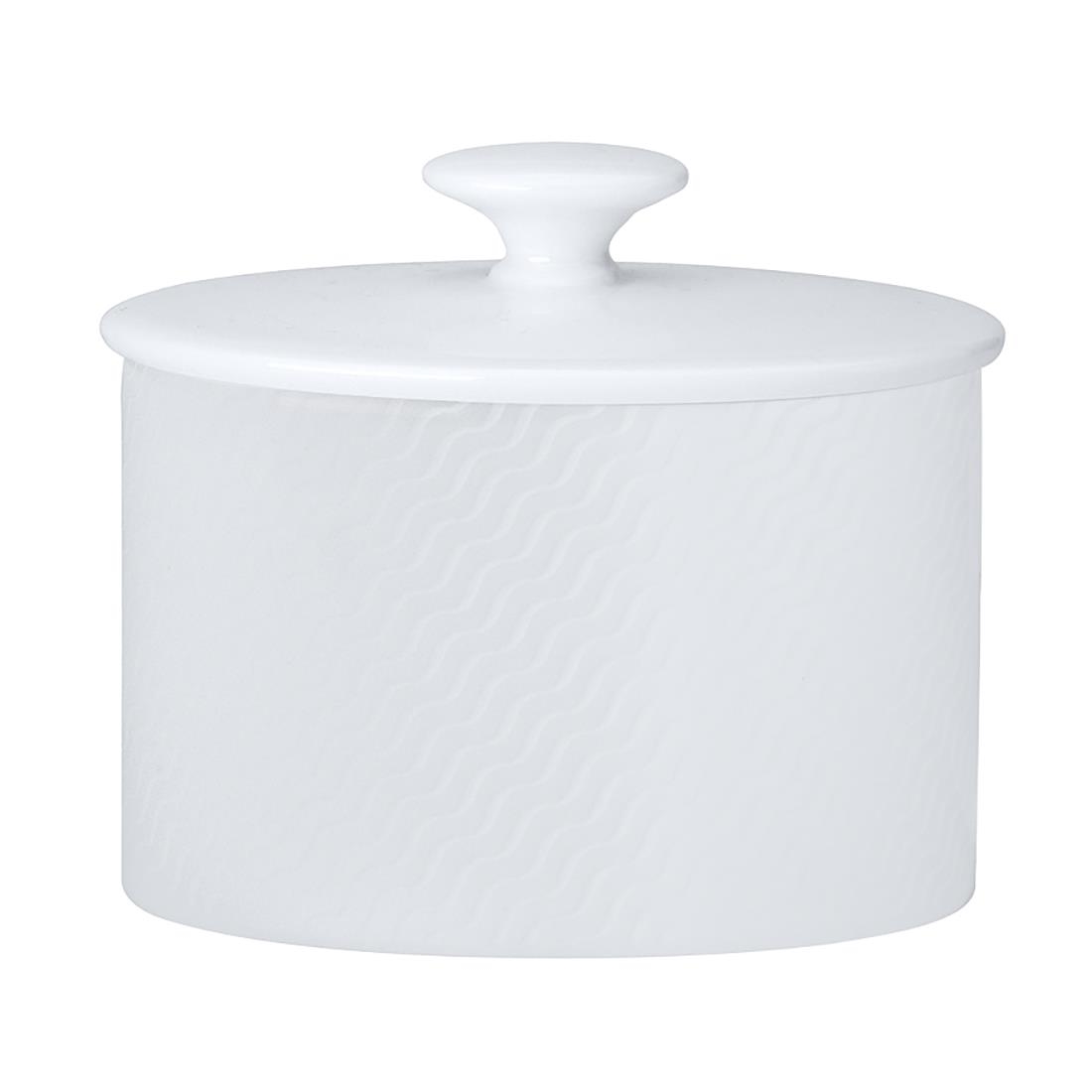 Steelite White William Edwards Lahari Oval Sugar Coupe Bowls 90Mm (12 Pack)