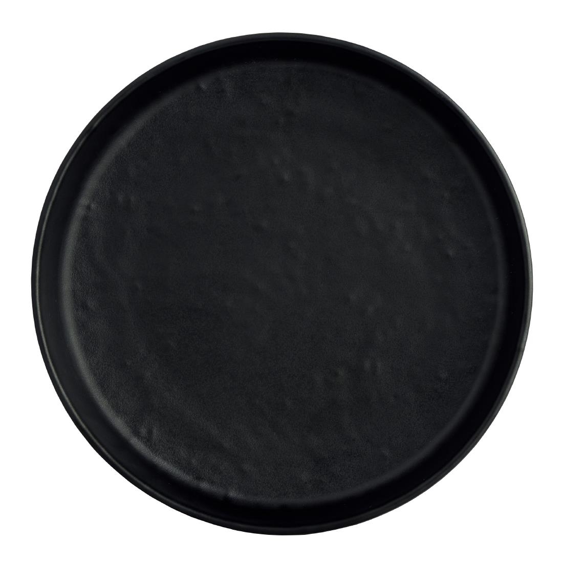 Steelite Black Cali Round Plates 164Mm (12 Pack)