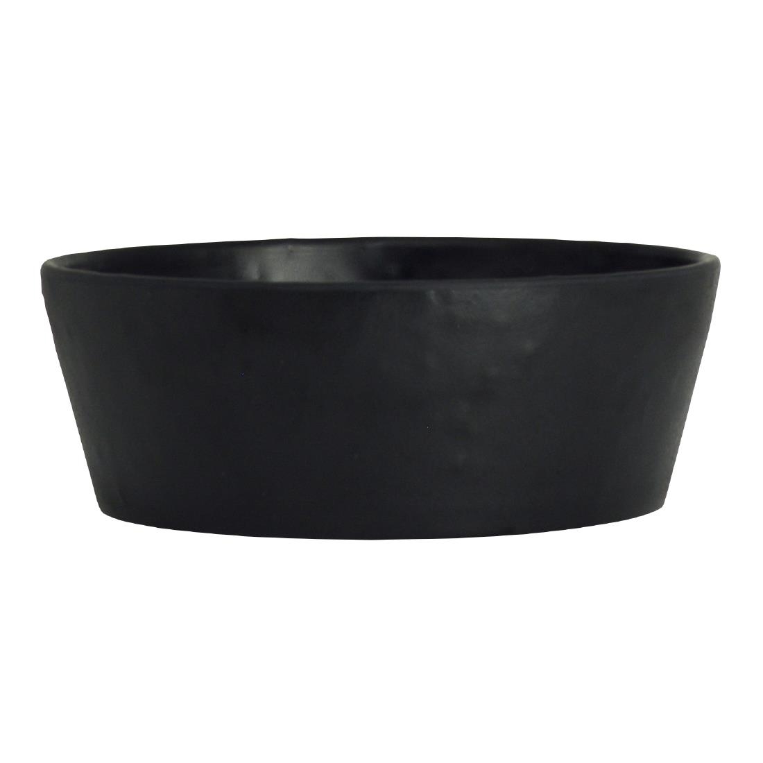 Steelite Black Cali Round Bowls 127Mm (12 Pack)