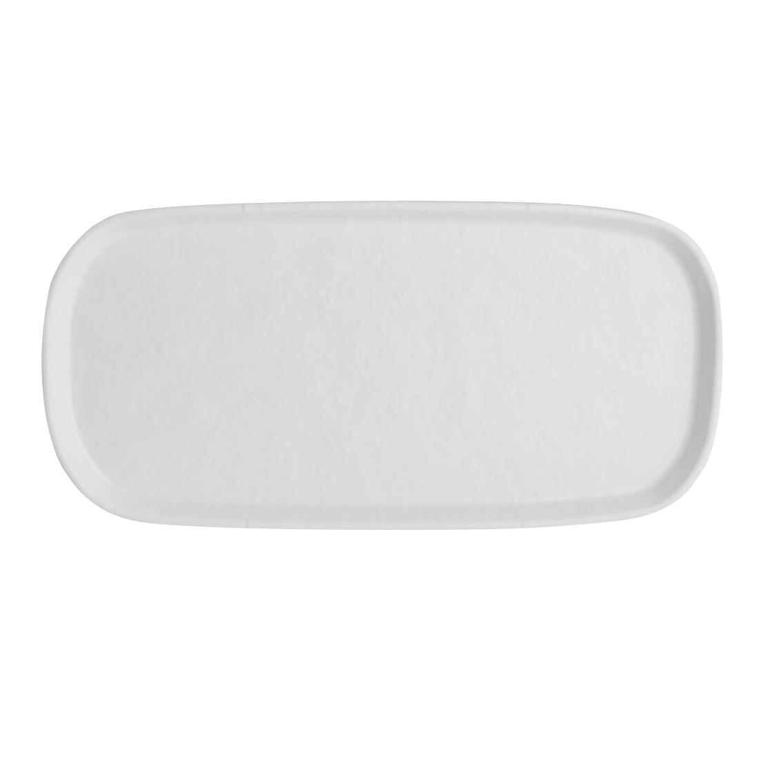Steelite White Cali Rectangle Trays 368X177mm (6 Pack)