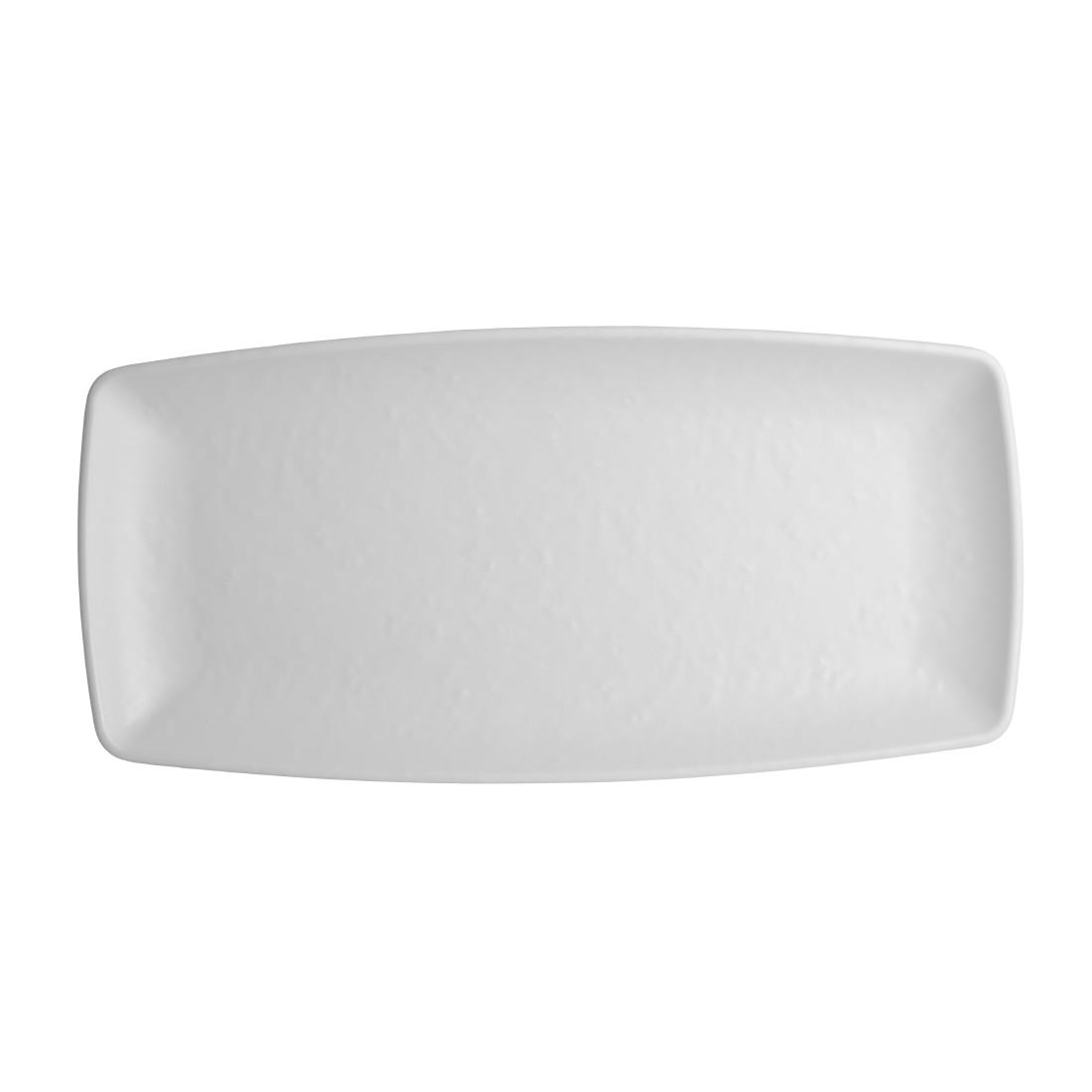 Steelite White Cali Rectangle Plates 292X140mm (12 Pack)