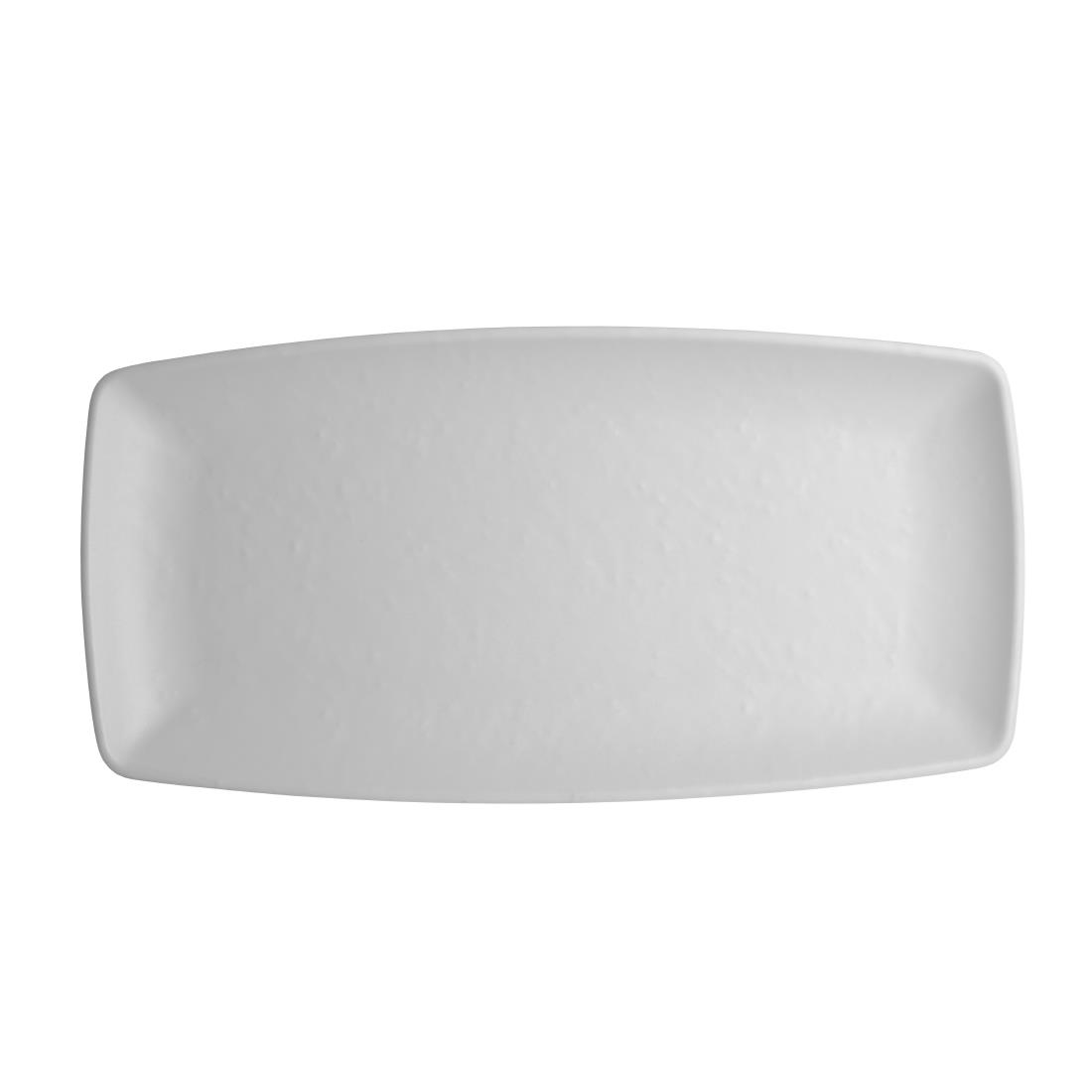 Steelite White Cali Rectangle Plates 330X165mm (12 Pack)