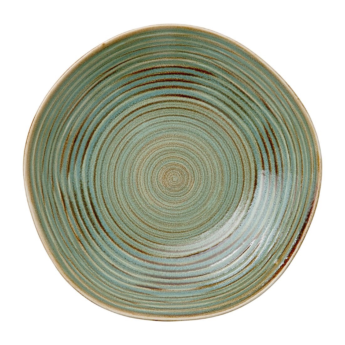 Steelite Performance Green Steelite Orbita Coupe Bowls Fuse Tide 255Mm (12 Pack)