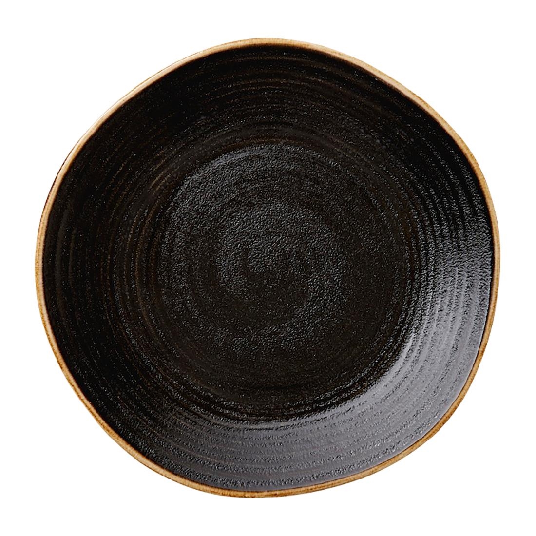 Steelite Performance Black Steelite Orbita Coupe Plates Fuse Jet 202.5Mm (12 Pack)