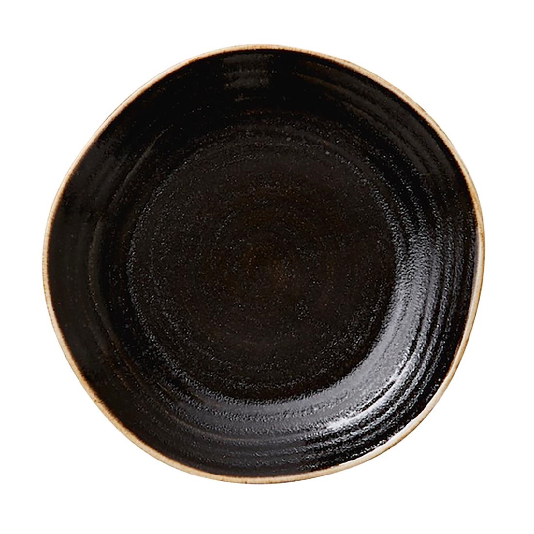 Steelite Performance Black Steelite Orbita Coupe Plates Fuse Jet 152.5Mm (12 Pack)