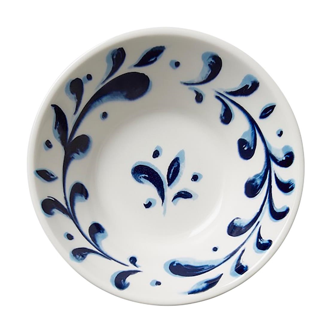Steelite Performance Patterned Steelite Messina Essence Bowls Blue 140Mm (12 Pack)