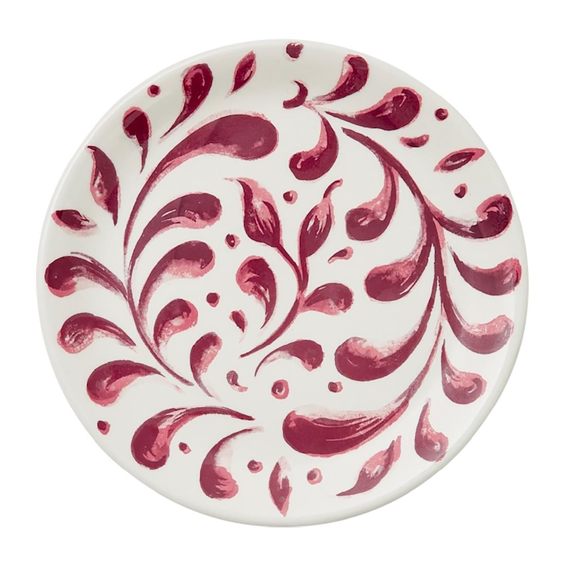 Steelite Performance Patterned Steelite Messina Coupe Plates Pink 202.5Mm (12 Pack)