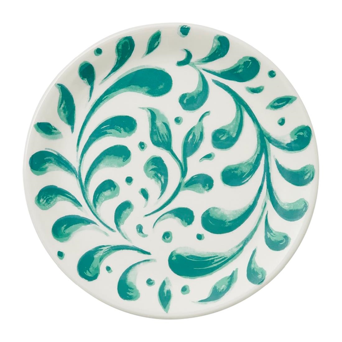 Steelite Performance Patterned Steelite Messina Coupe Plates Aqua 202.5Mm (12 Pack)