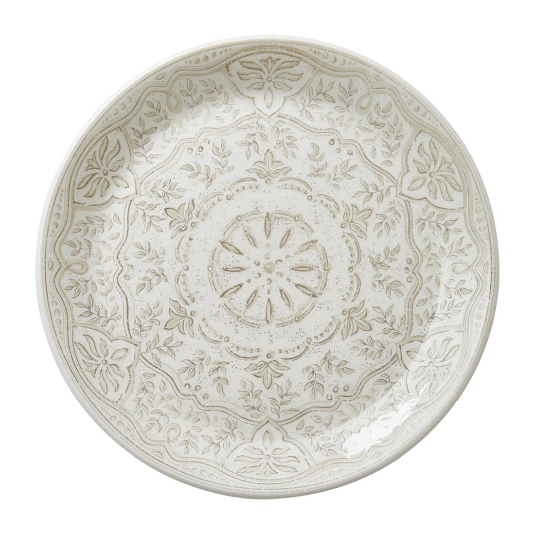 Steelite Performance Patterned Steelite Florinne Coupe Plates 252.5Mm (12 Pack)