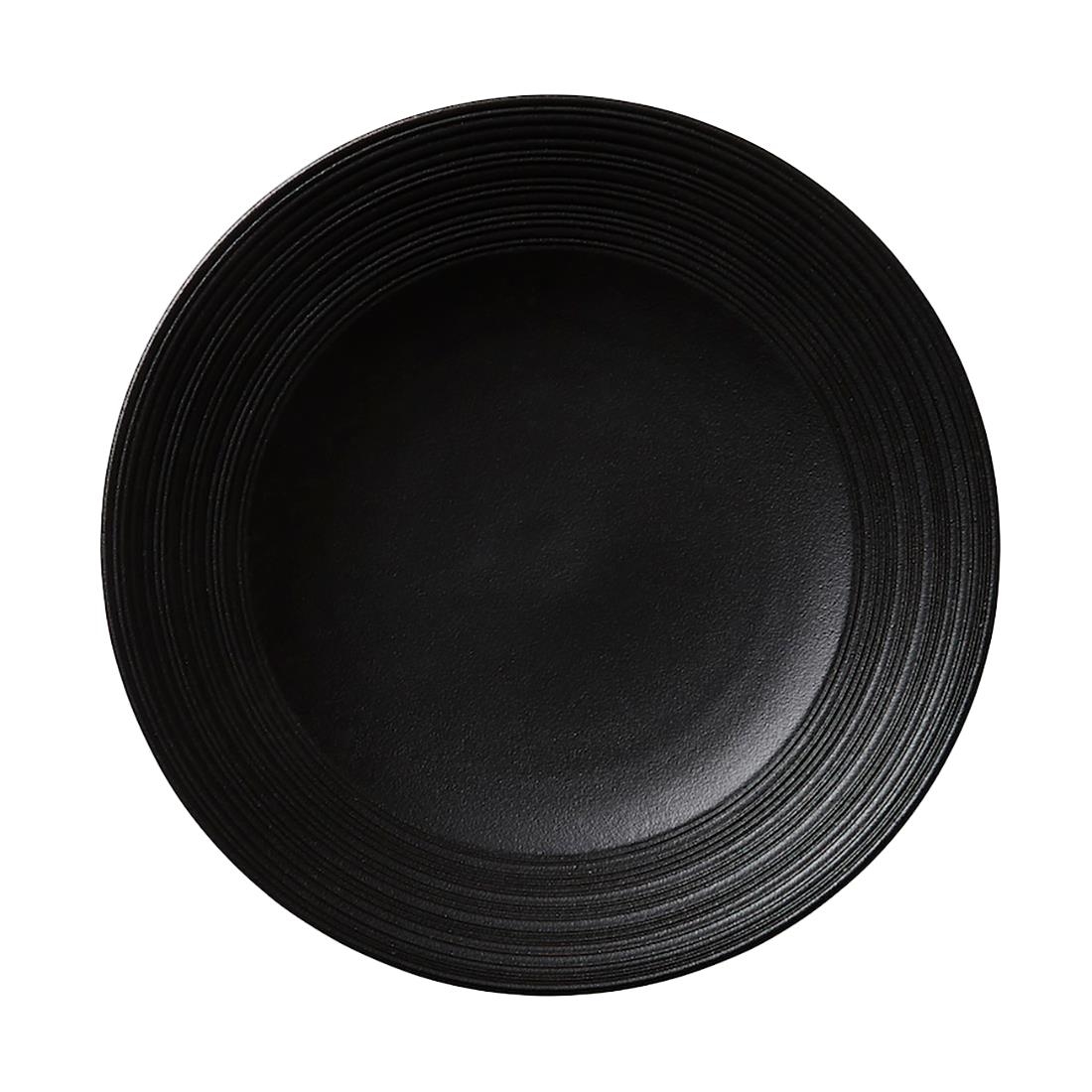 Steelite Performance Black Steelite Concorde Coupe Plates Noir 230Mm (12 Pack)