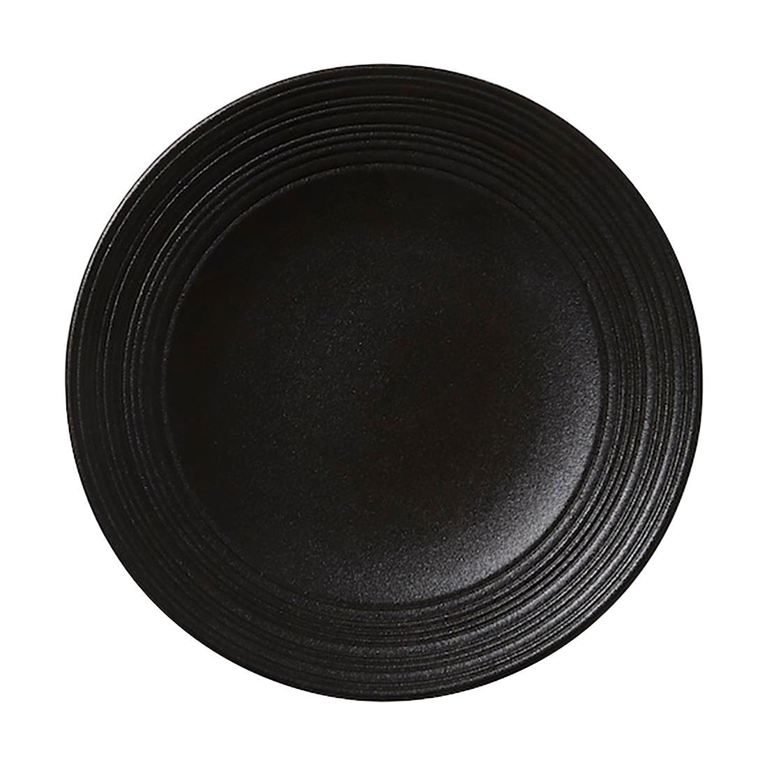 Steelite Performance Black Steelite Concorde Coupe Plates Noir 152.5Mm (12 Pack)