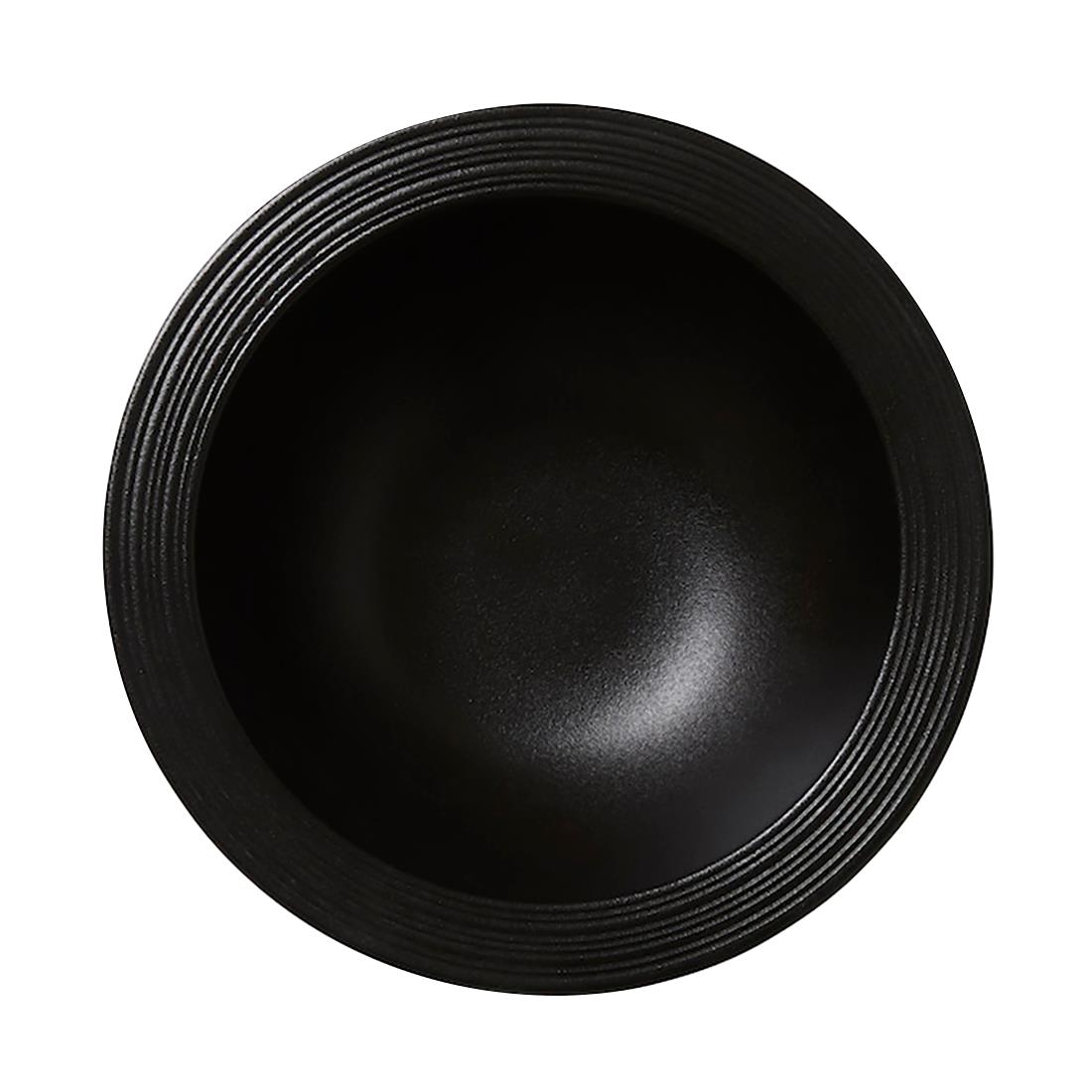 Steelite Performance Black Steelite Concorde Oatmeal Bowls Noir 165Mm (12 Pack)