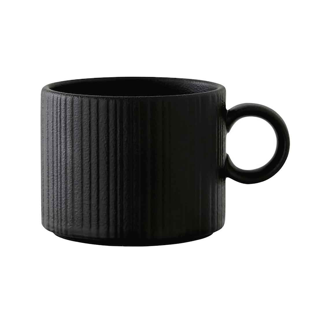 Steelite Performance Black Steelite Concorde Can Cups Noir 85Ml (12 Pack)