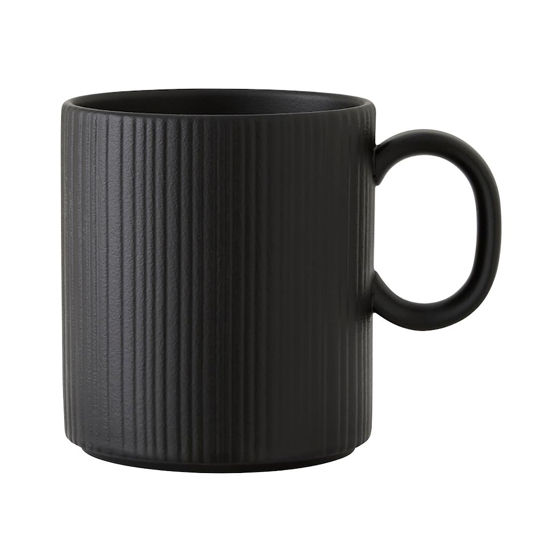 Steelite Performance Black Steelite Concorde Mugs Noir 340Ml (12 Pack)
