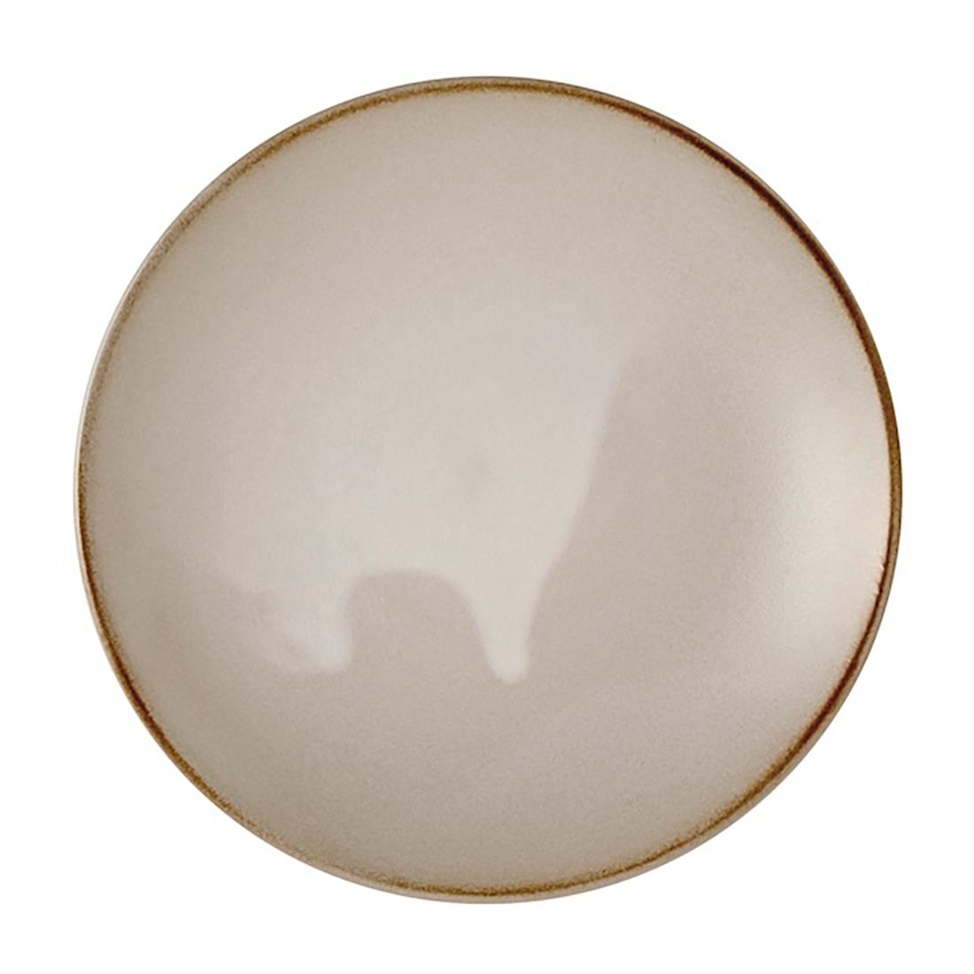Steelite Performance Beige Steelite Off Grid Studio Fire Coupe Plates Smoke 152.5Mm (24 Pack)