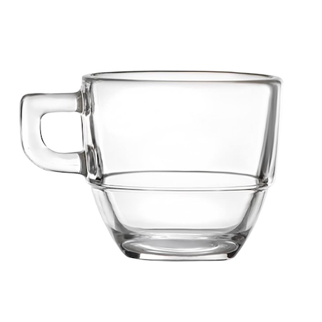 Steelite Performance Clear Rcr Cristalleria Caffe Stackable Espresso Cups 80Ml (12 Pack)