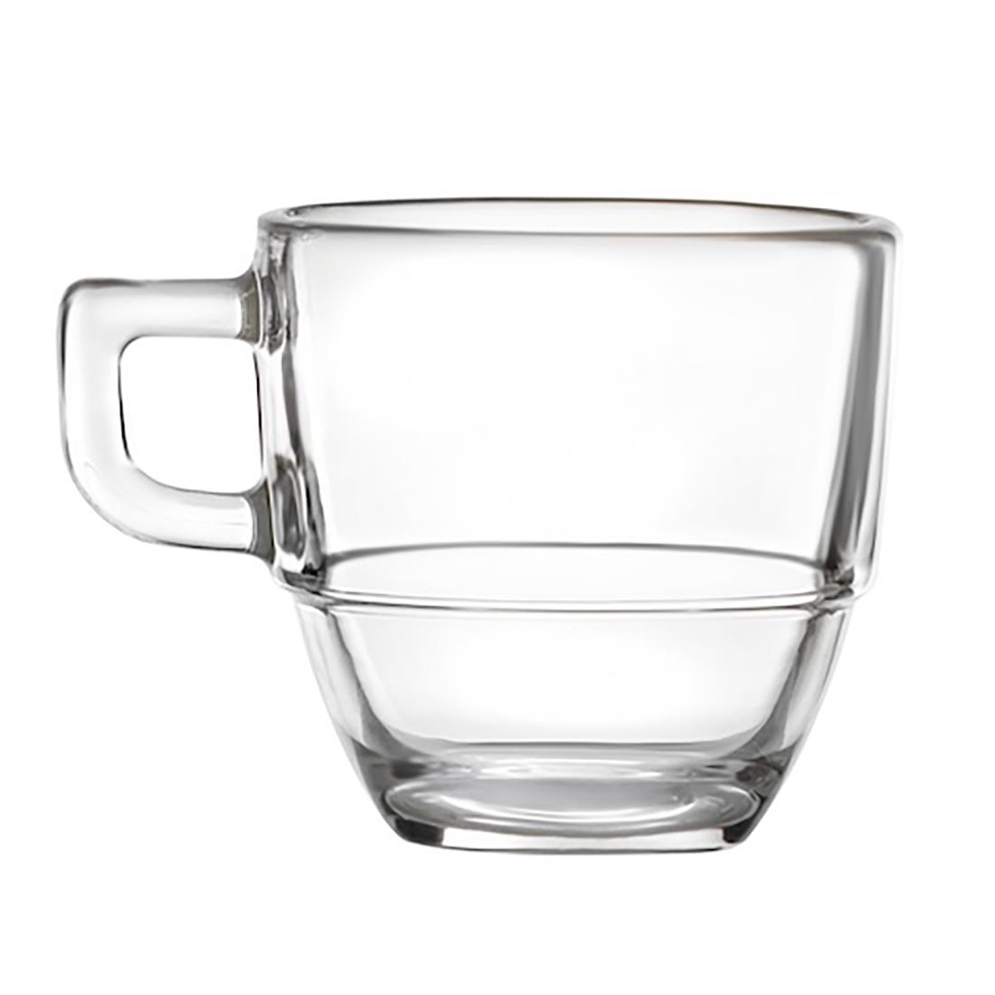 Steelite Performance Clear Rcr Cristalleria Caffe Stackable Cortado Cups 120Ml (12 Pack)