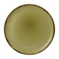Dudson Harvest Coupe Plates Green 324mm (6 Pack)
