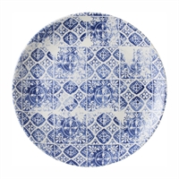 Dudson Makers Collection Porto Blue Coupe Plates 270mm (12 Pack)