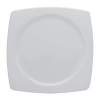 Elia Glacier Fine China Square Plates 260x260mm (6 Pack)