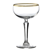 Onis Classic Bar Straight Sided Coupe Glasses 165ml (6 Pack)
