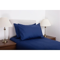 Mitre Essentials Temir Housewife Pillowcase Navy (2 Pack)